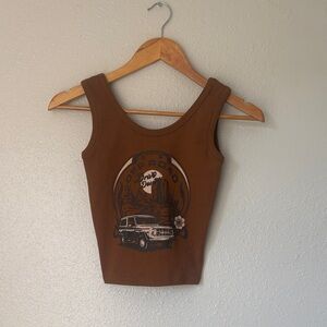 Off-Road Drive Desert ribbed tank top